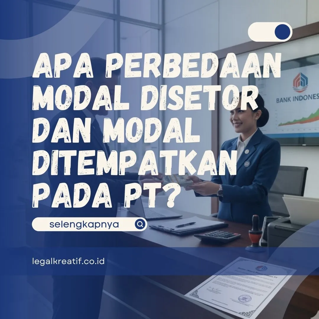 Modal Disetor dan Modal Ditempatkan