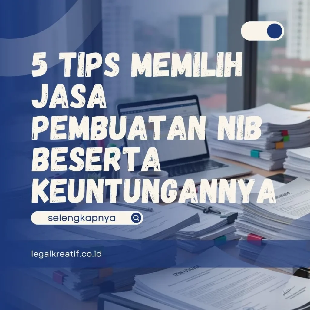 Jasa Pembuatan NIB
