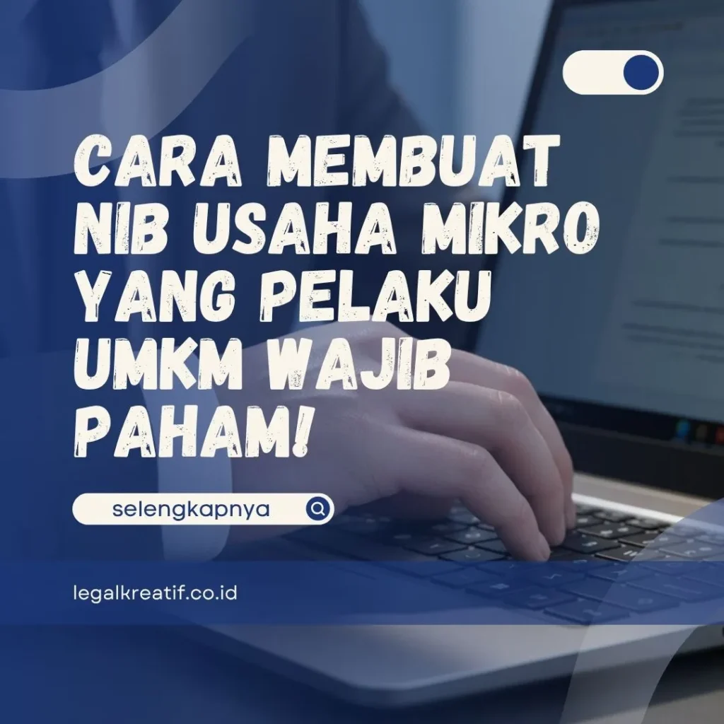 NIB Usaha Mikro