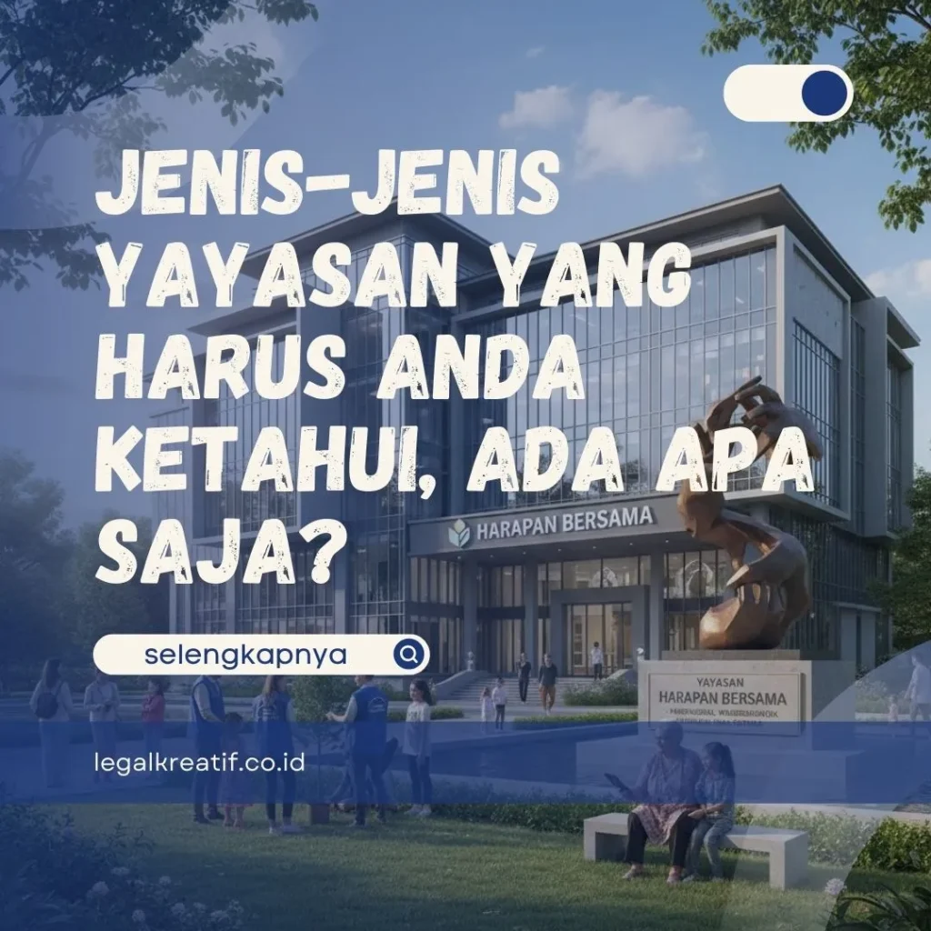 Jenis-Jenis Yayasan