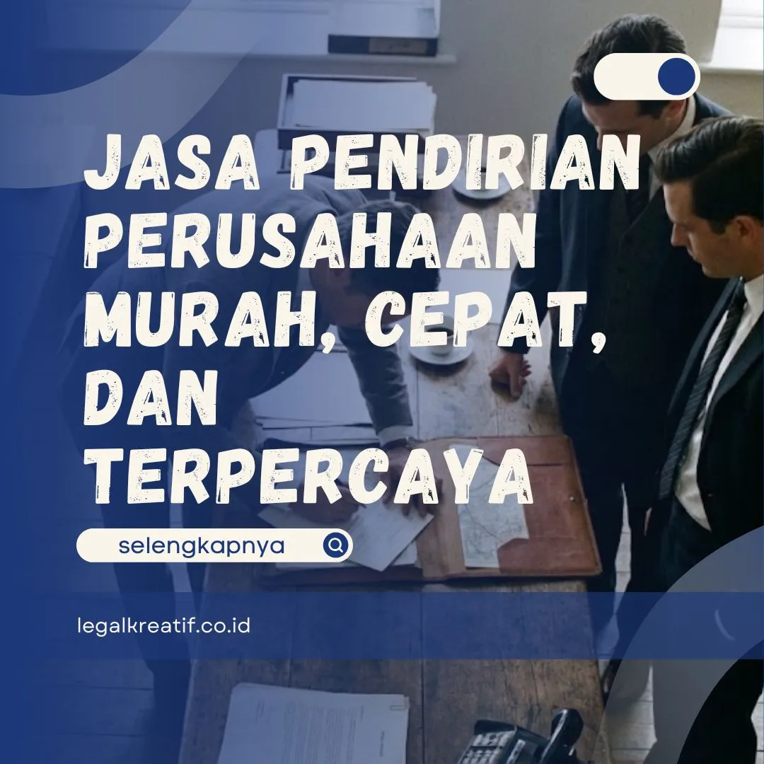 Jasa Pendirian Perusahaan