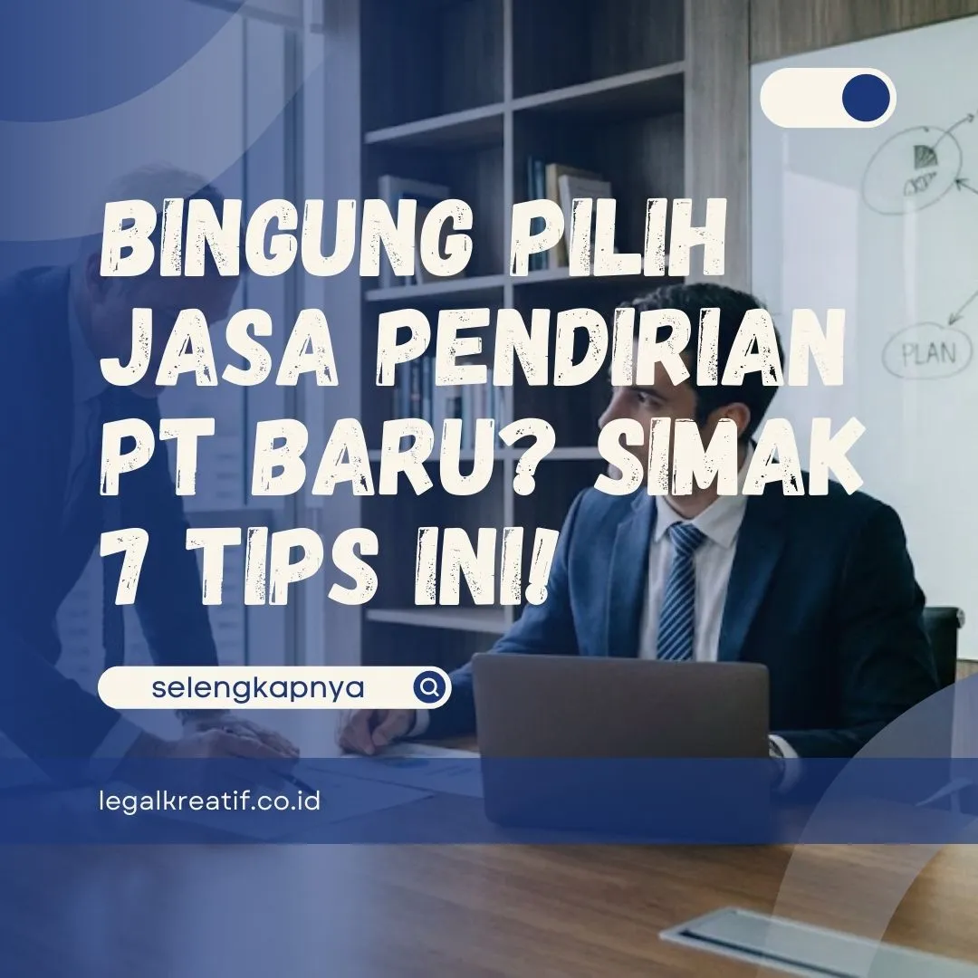 Jasa Pendirian PT Baru