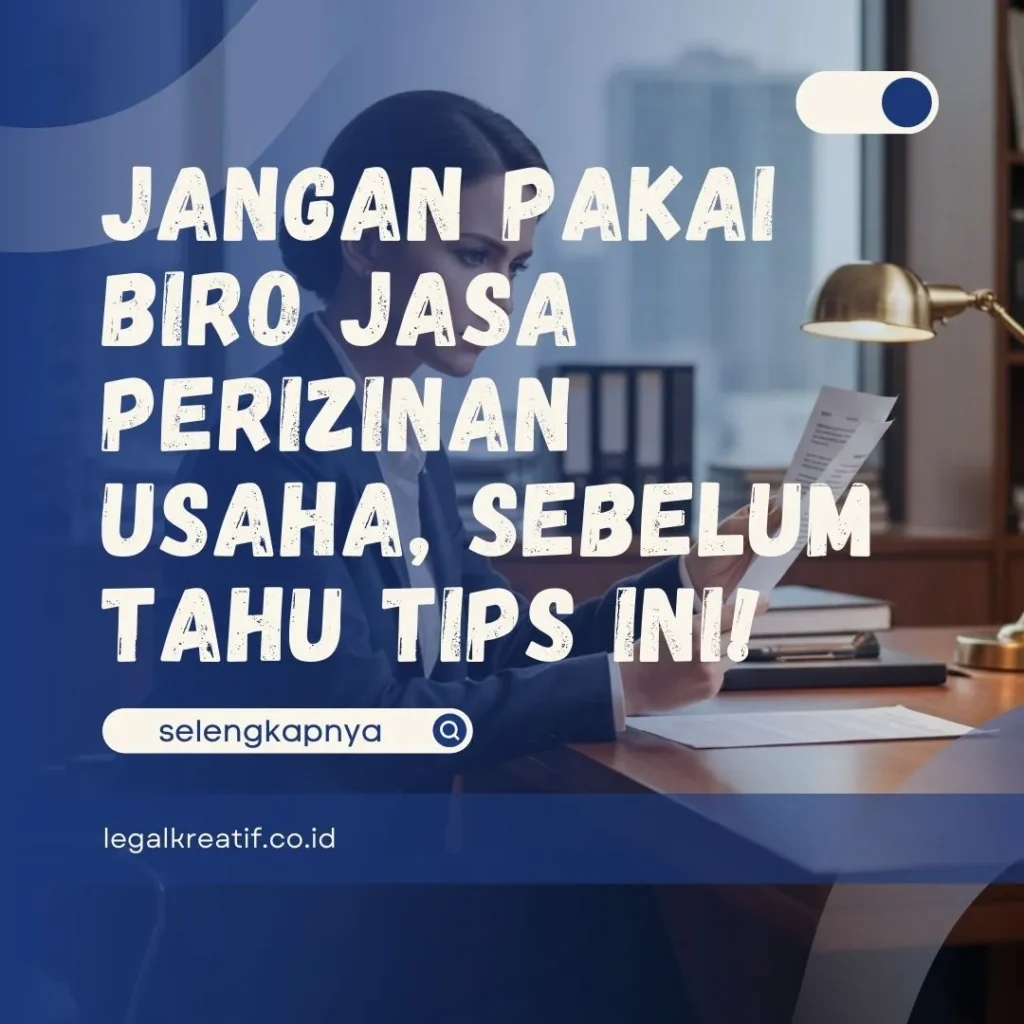 Biro Jasa Perizinan Usaha