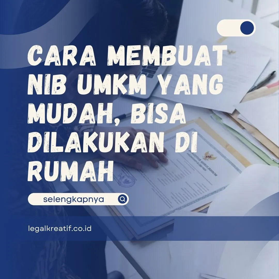 Cara Membuat NIB UMKM