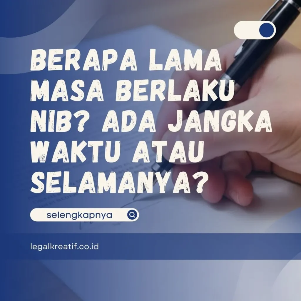 Masa Berlaku NIB