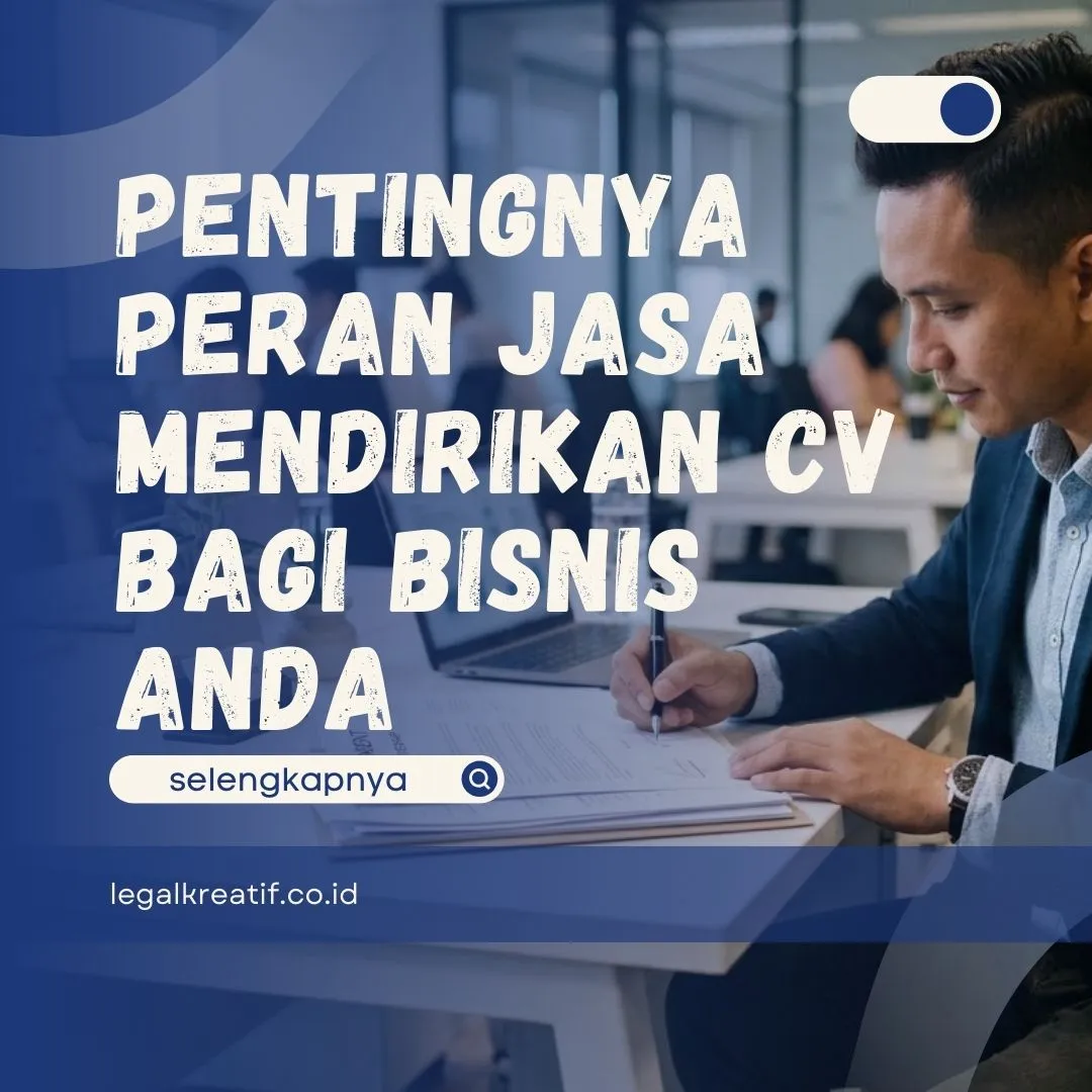 Jasa Mendirikan CV