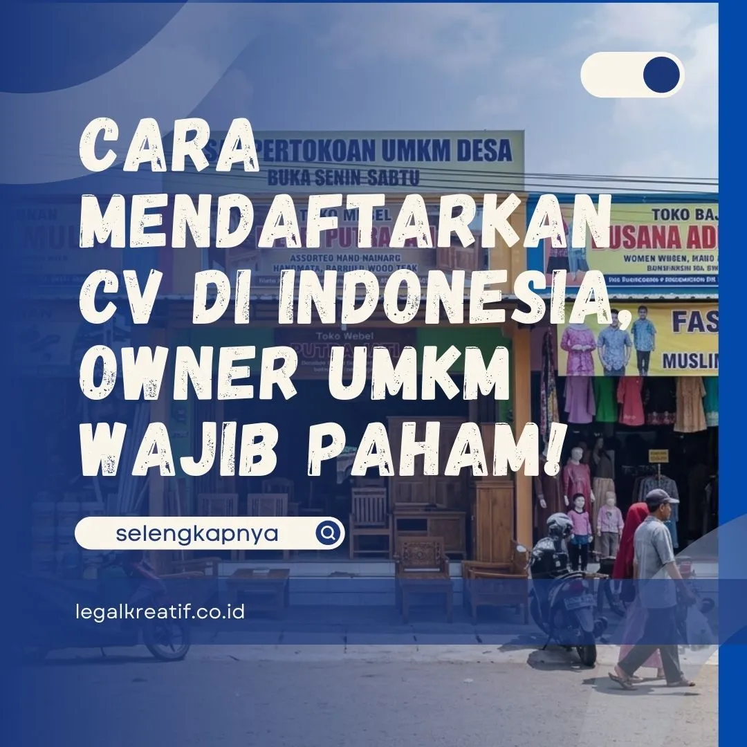 Cara Mendaftarkan CV