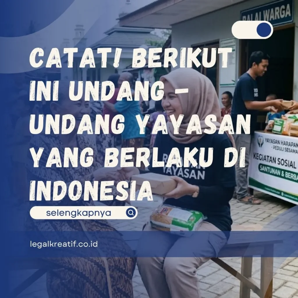 Undang-Undang Yayasan