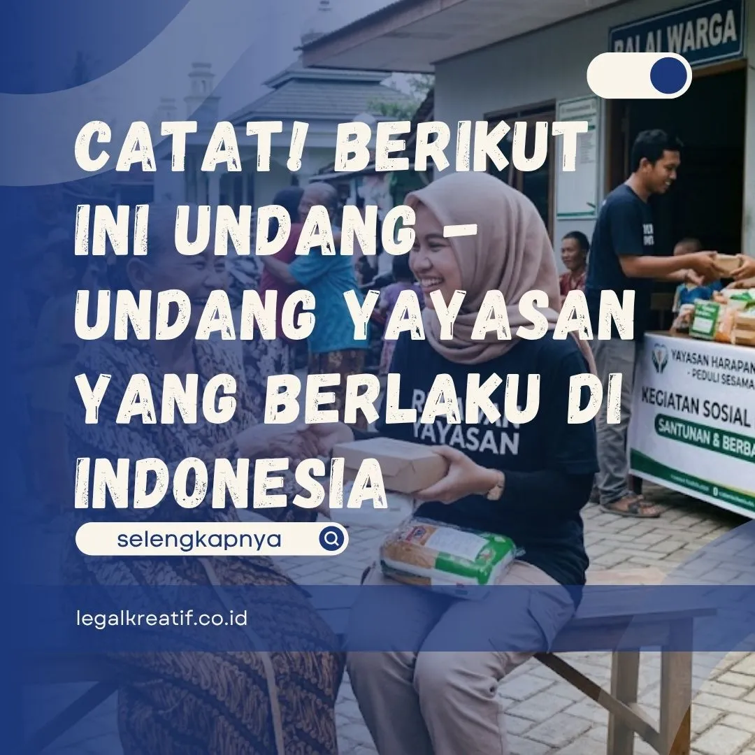 Undang-Undang Yayasan