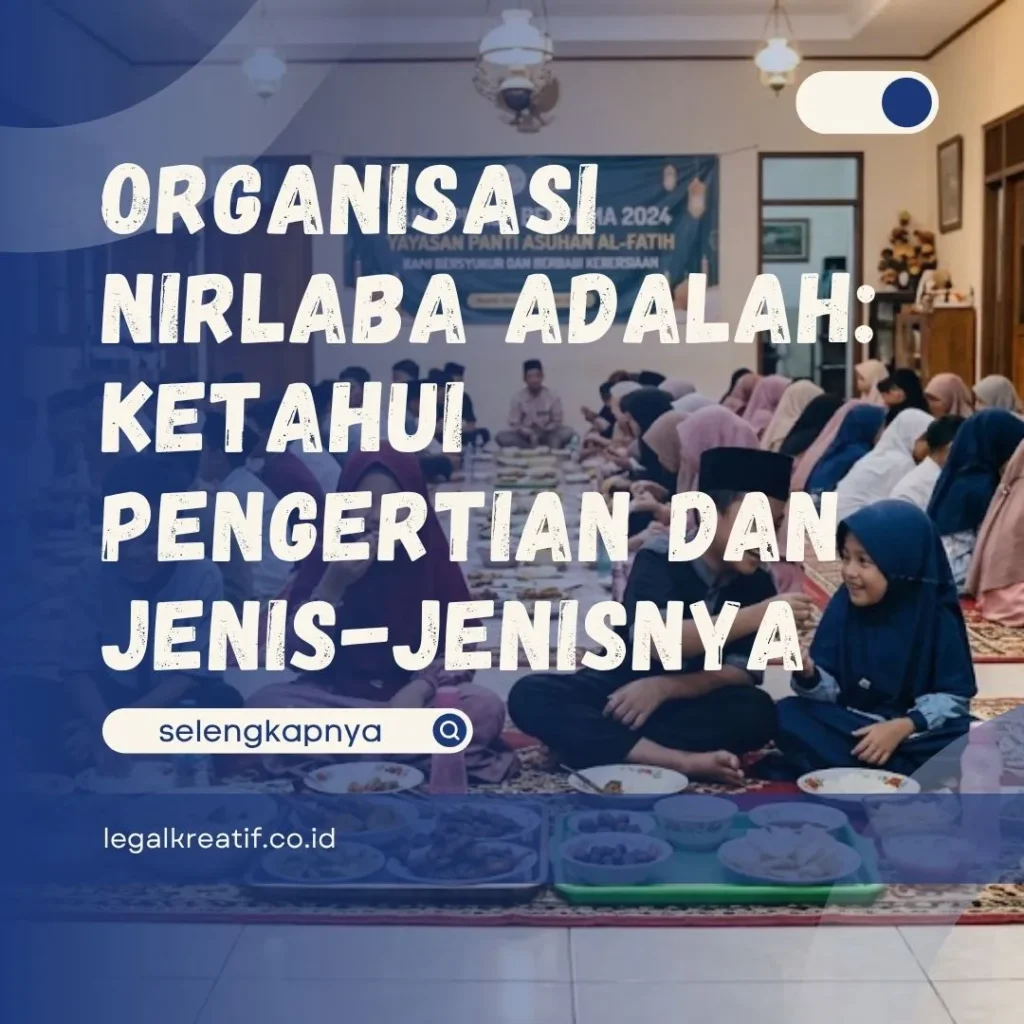 Organisasi Nirlaba Adalah