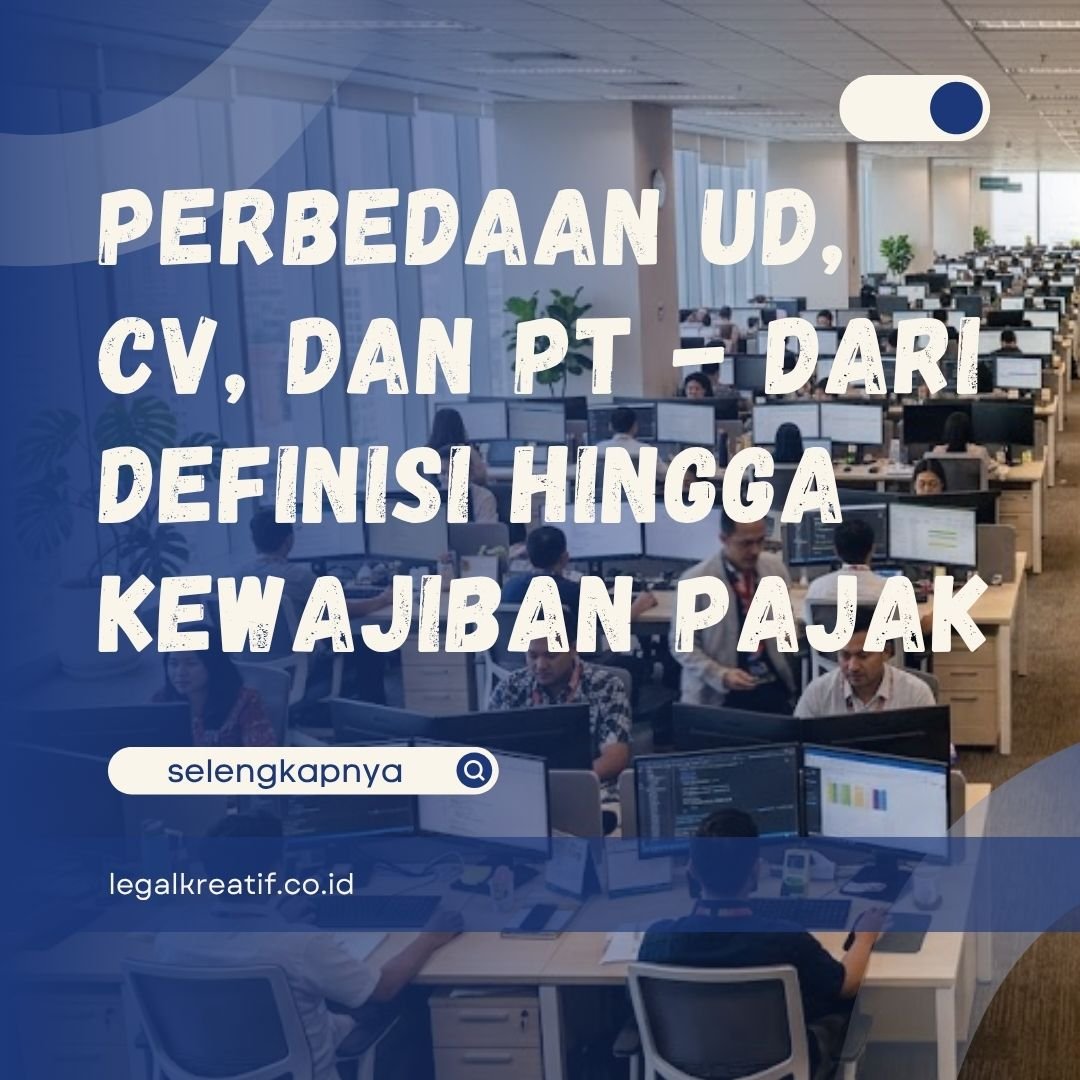 Perbedaan UD CV dan PT