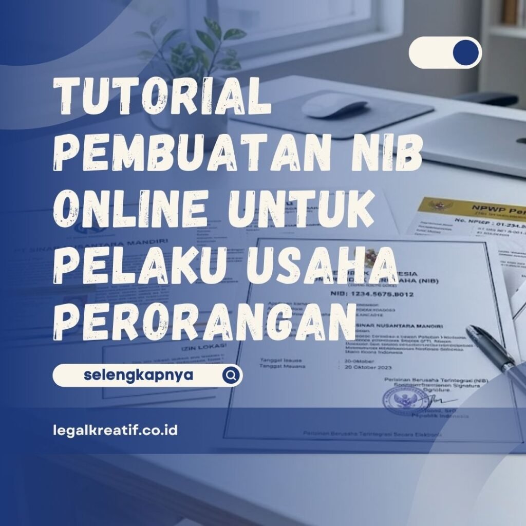 Pembuatan NIB Online