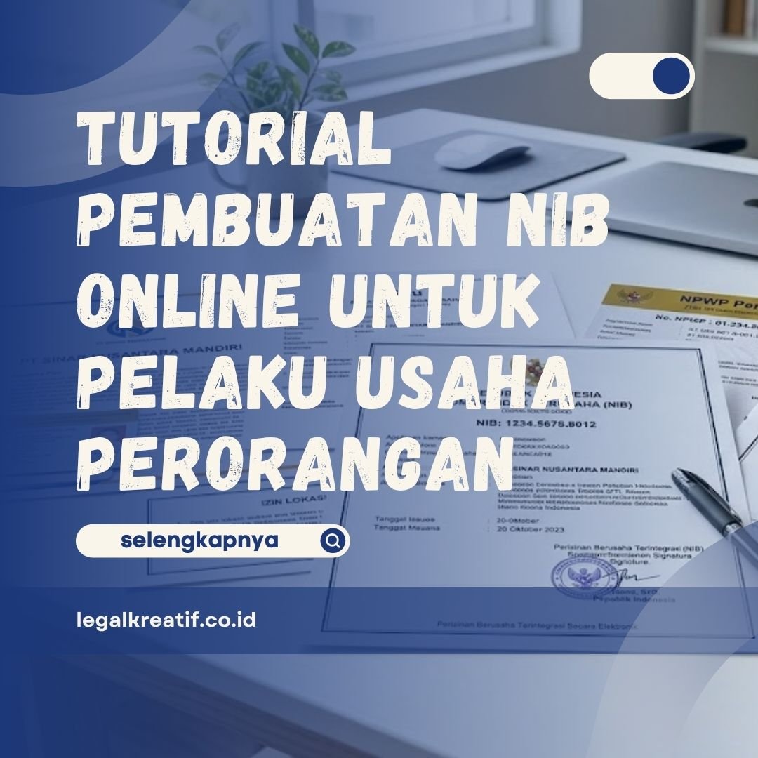 Pembuatan NIB Online