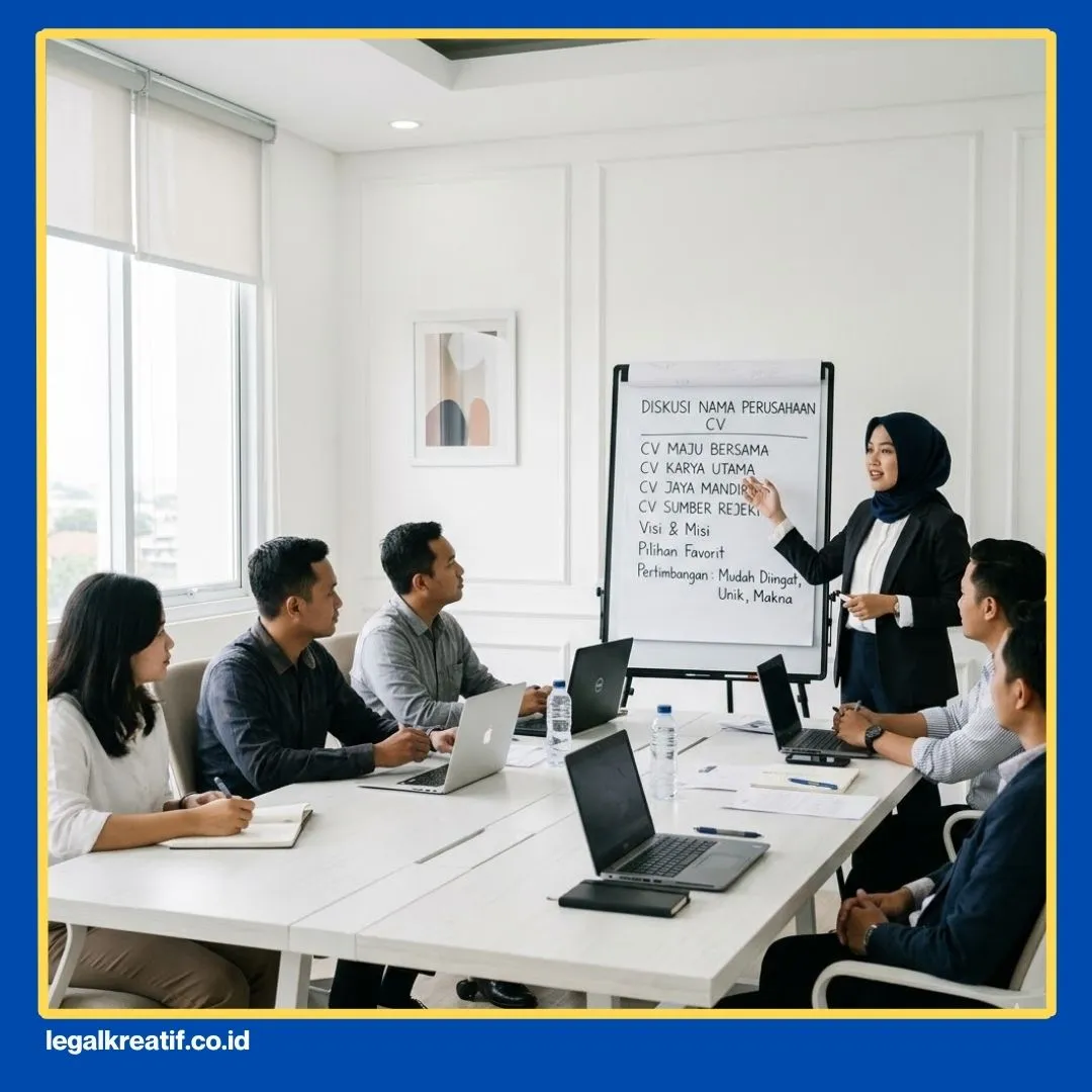 Alur Pembuatan CV Perusahaan