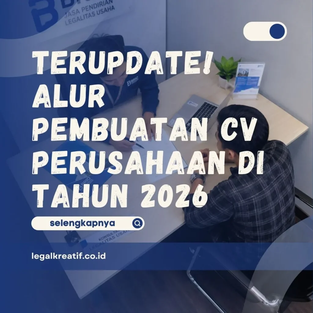 Alur Pembuatan CV Perusahaan
