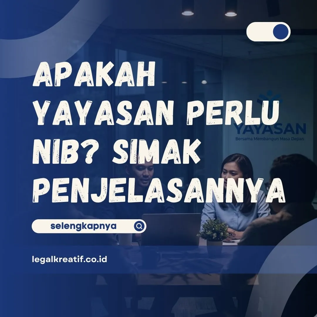 Apakah Yayasan Perlu NIB