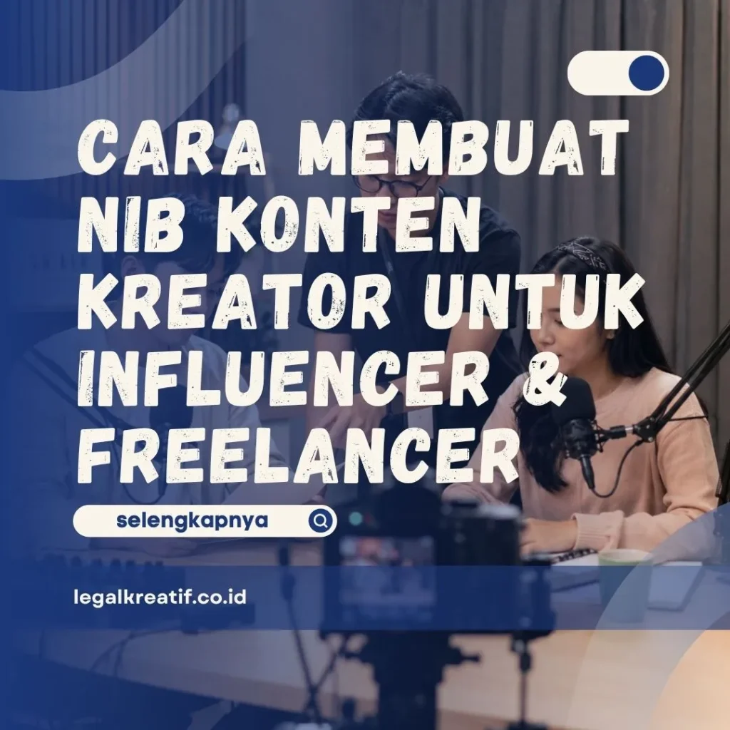 Cara Membuat NIB Konten Kreator