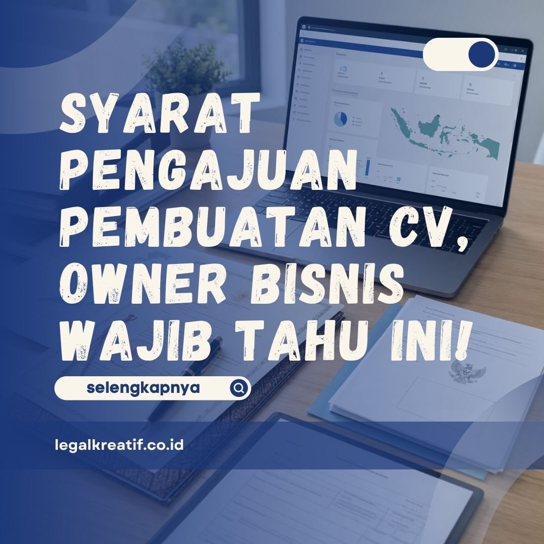 Syarat Pengajuan Pembuatan CV