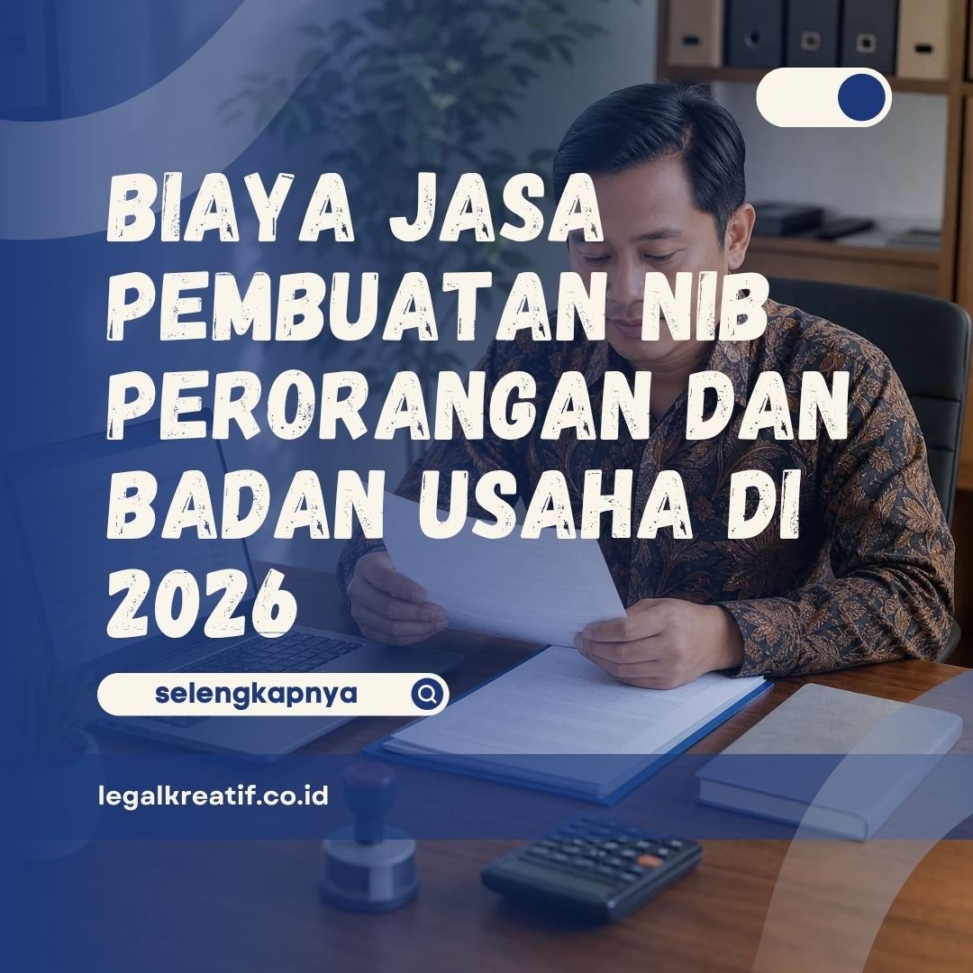 Biaya Jasa Pembuatan NIB