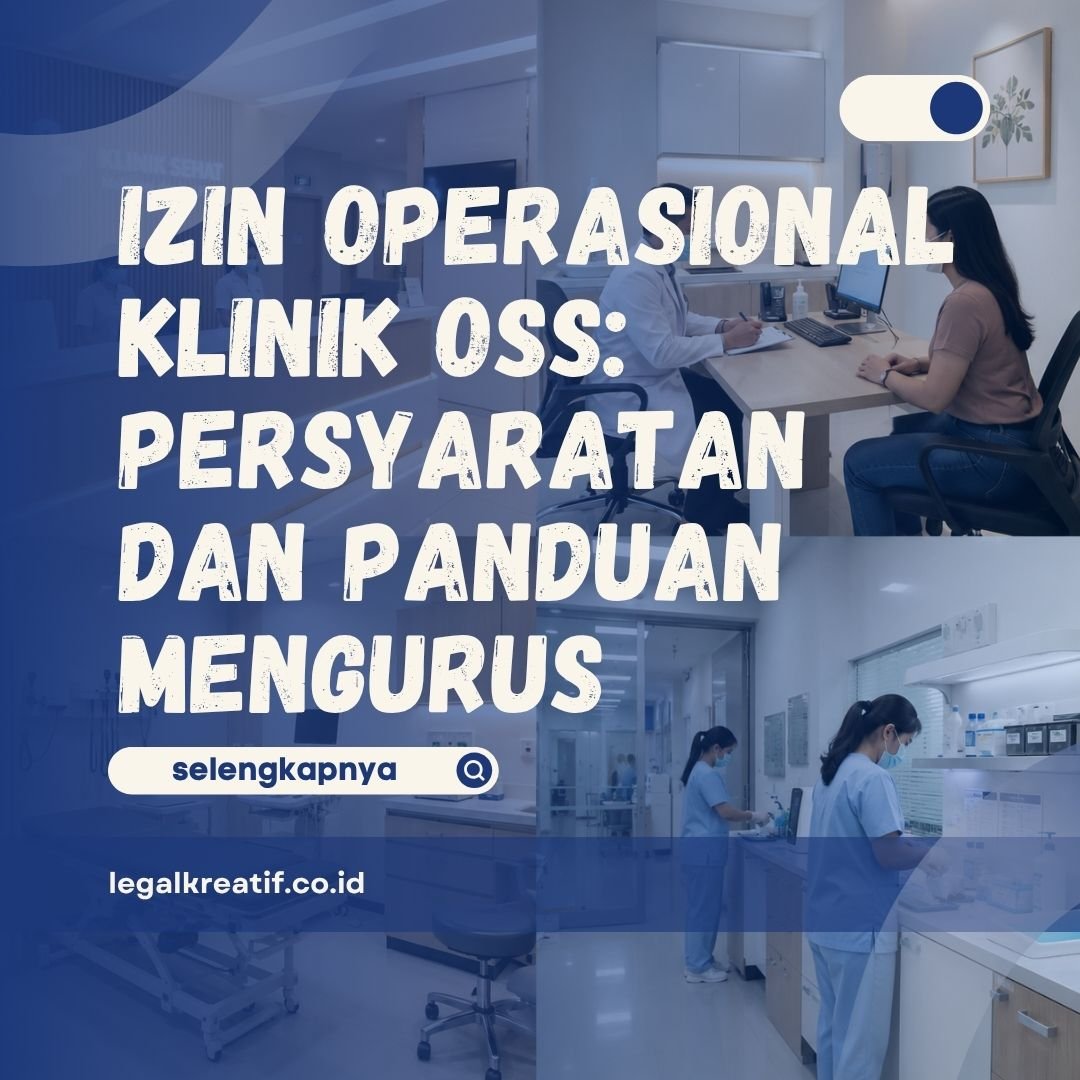 Izin Operasional Klinik OSS
