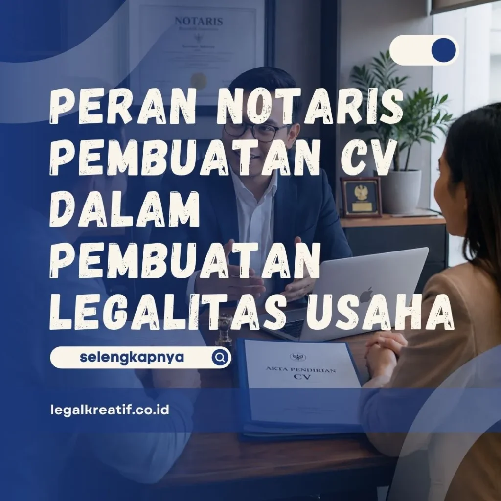 Notaris Pembuatan CV