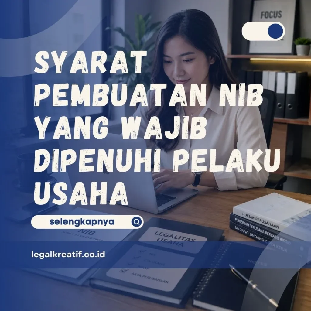 Syarat Pembuatan NIB