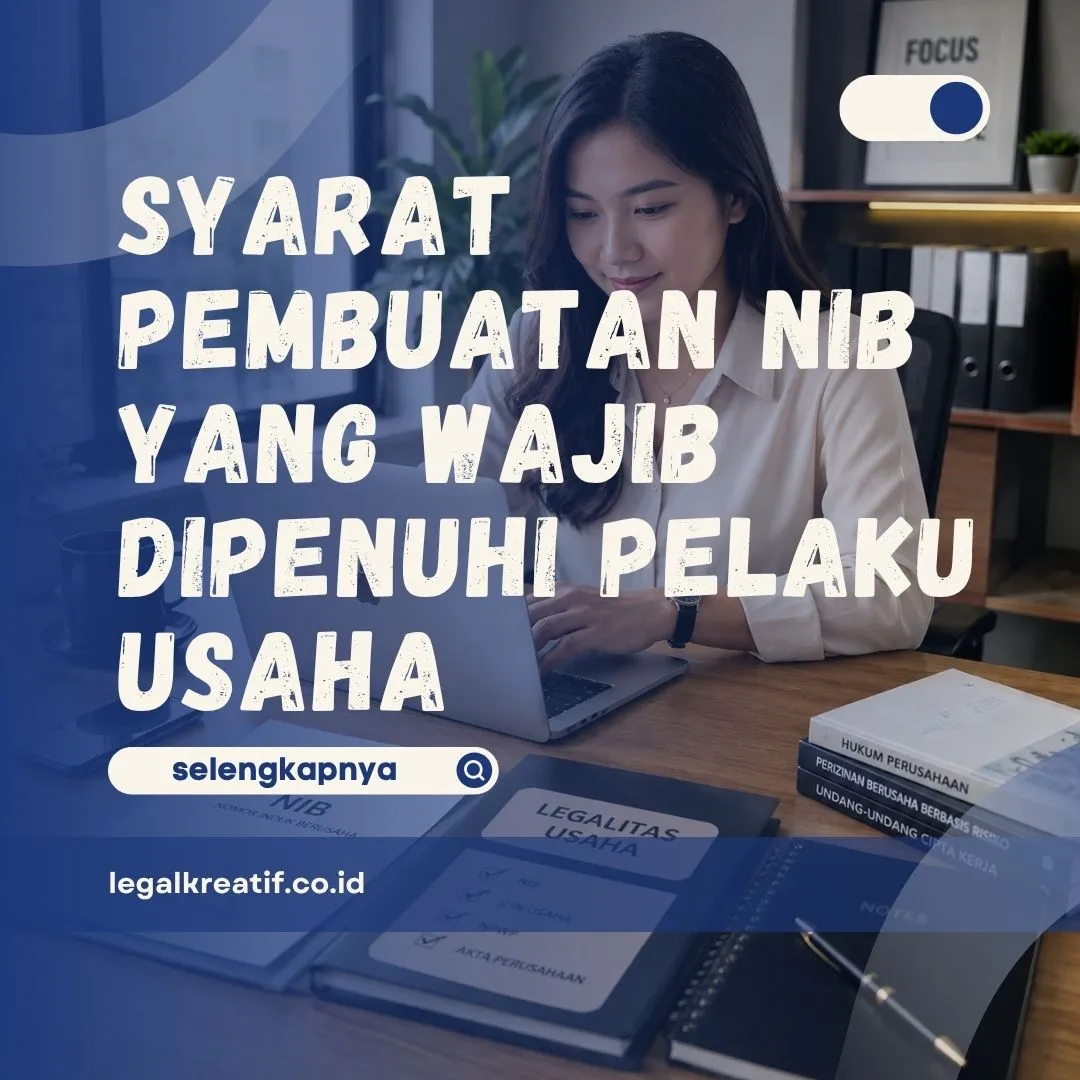 Syarat Pembuatan NIB