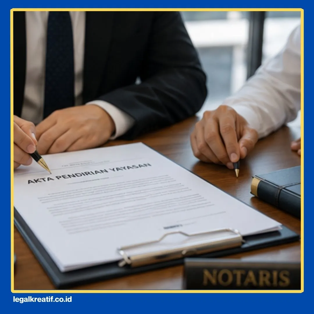Syarat Pendirian Yayasan di Notaris
