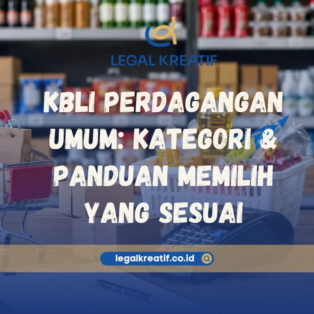 KBLI Perdagangan Umum