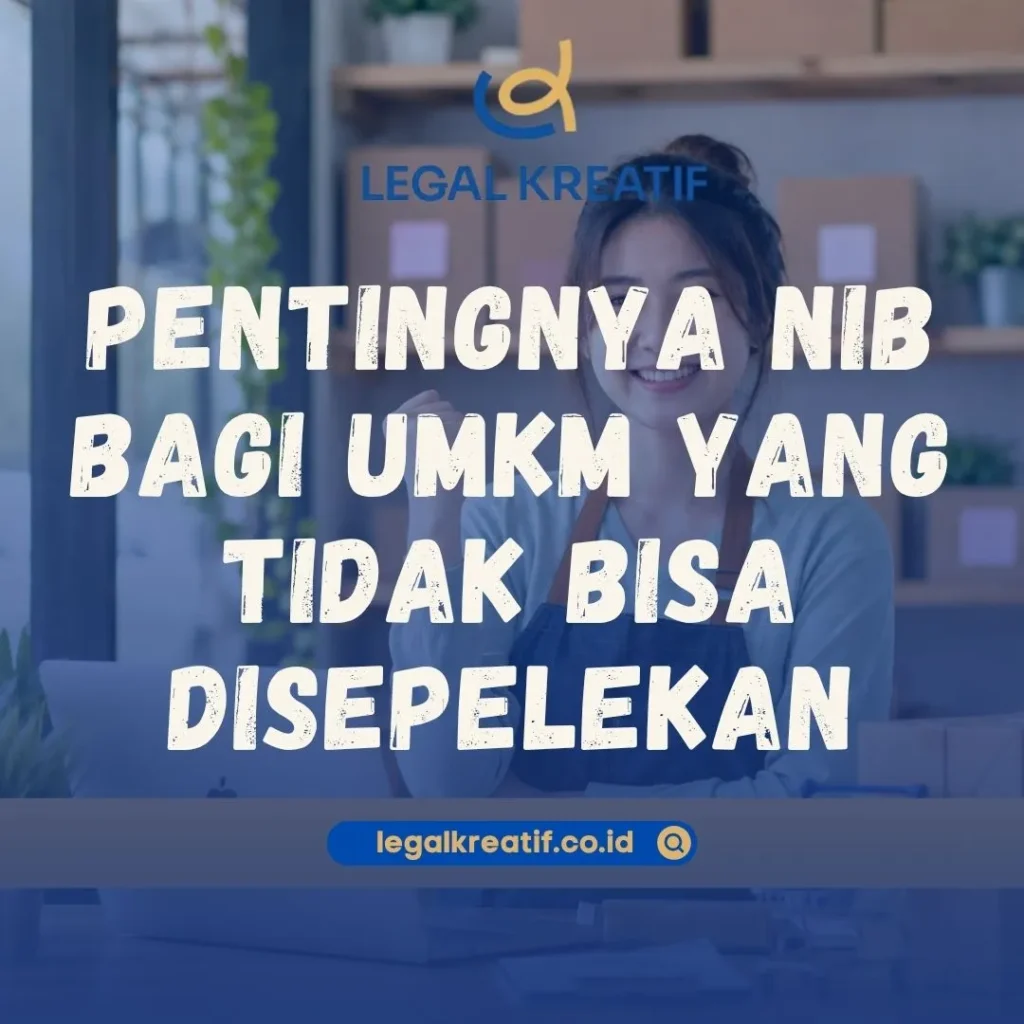 Pentingnya NIB bagi UMKM
