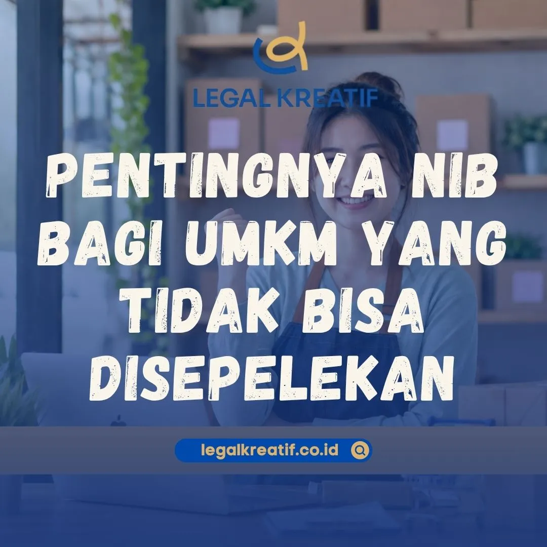 Pentingnya NIB bagi UMKM
