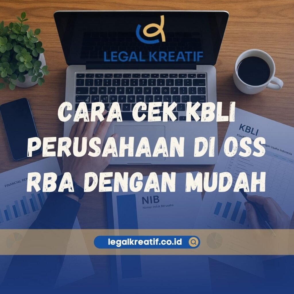Cara Cek KBLI Perusahaan